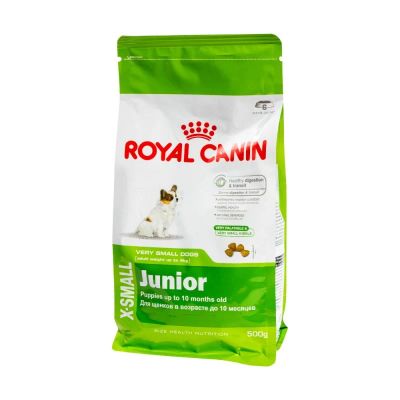 Лот: 10400467. Фото: 1. корм Royal Canin X-small Junior... Корма