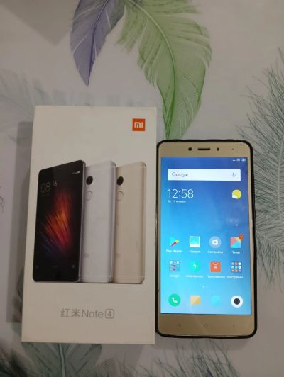 Лот: 20226083. Фото: 1. Смартфон Xiaomi Redmi Note 4. Смартфоны