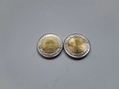 Лот: 19900892. Фото: 1. Египет 1 фунт 2022 г " Аллея Сфинксов... Африка