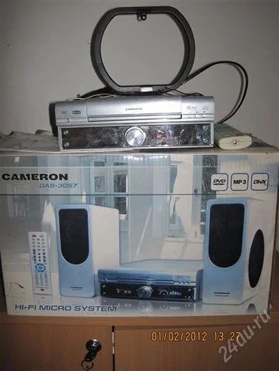 Лот: 1528018. Фото: 1. Музыкальный Центр с DVD CAMERON... Музыкальные центры, магнитолы