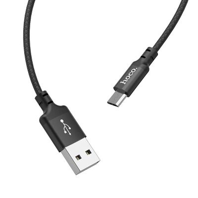 Лот: 17134633. Фото: 1. Кабель Hoco X14 USB 2.0 - microUSB... Дата-кабели, переходники