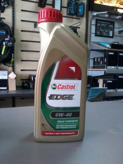 Лот: 5282893. Фото: 1. Масло Castrol Edge 0w40 1л. Масла, жидкости