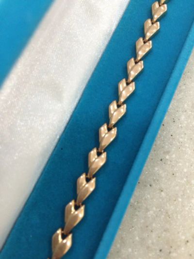 Лот: 7861853. Фото: 1. Браслет золотой 585 б/у). Браслеты