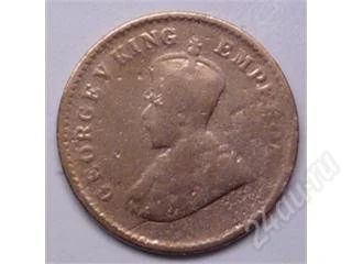 Лот: 139032. Фото: 1. Британская Индия. 1/12 анна 1913г... Азия