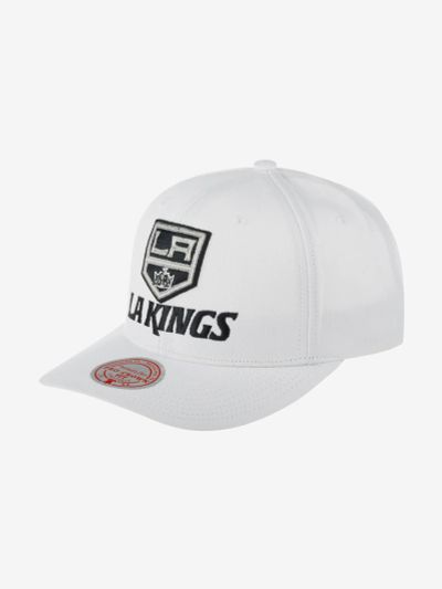 Лот: 22406507. Фото: 1. Бейсболка MITCHELL NESS HHSS5758-LAKYYPPPWHIT... Другое (спортивная одежда)