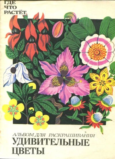 Лот: 23430376. Фото: 1. Удивительные цветы | Альбом для... Художественная для детей
