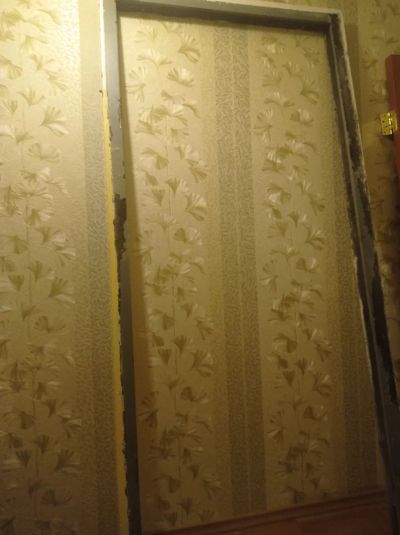 Лот: 20678991. Фото: 1. Коробка от металлической двери. Двери входные