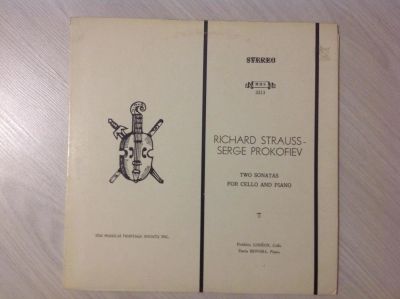 Лот: 10921077. Фото: 1. Richard Strauss-Serge Prokofiev. Аудиозаписи