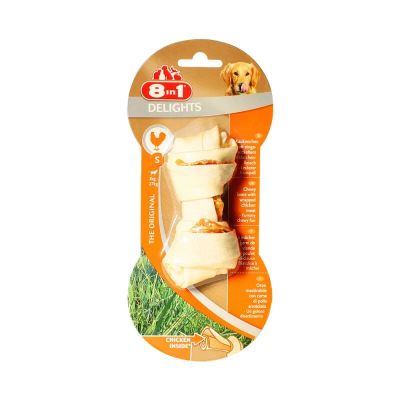 Лот: 10400781. Фото: 1. лакомство 8in1 Delights S Косточка... Корма