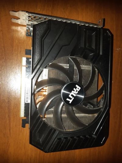 Лот: 20970198. Фото: 1. Видеокарта Palit GeForce GTX 1660... Видеокарты