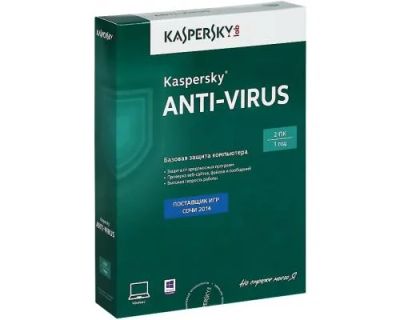 Лот: 11304911. Фото: 1. Kaspersky 2015 Box (2ПК, 12мес... Системные