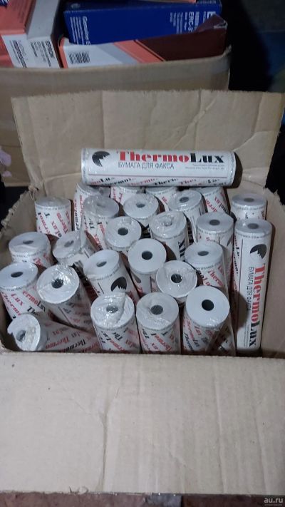 Лот: 15640149. Фото: 1. Бумага для факса Thermo Lux 210. Бумага