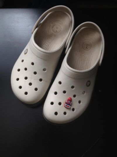 Лот: 7630580. Фото: 1. Crocs 44-45 размер M12 оригинал. Шлепанцы, сланцы
