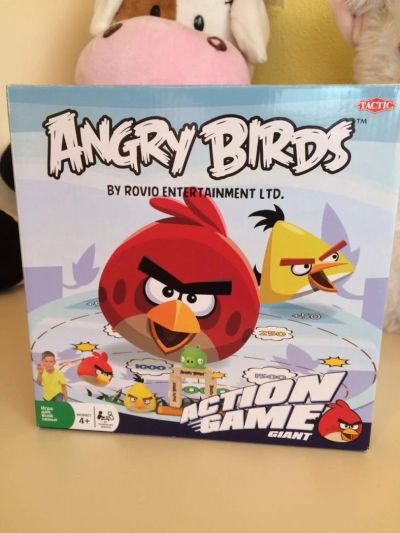 Лот: 7307536. Фото: 1. Angry Birds игра с игровым полем. Развивающие