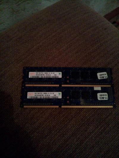 Лот: 9726129. Фото: 1. оперативная память hynix 2 планки... Оперативная память