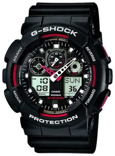 Лот: 4345017. Фото: 1. Casio G-SHOCK GA-100-1A4. Оригинал... Оригинальные наручные часы