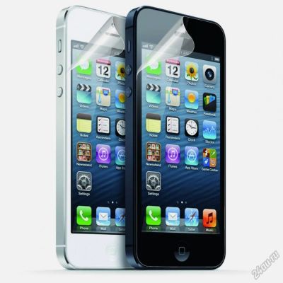 Лот: 7675963. Фото: 1. Защитная пленка на экран iPhone... Защитные стёкла, защитные плёнки