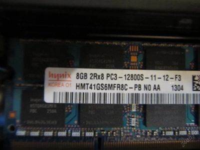 Лот: 5941483. Фото: 1. 8Gb SO DIMM DDR3 12800S Hynix... Оперативная память