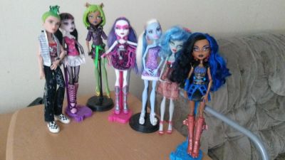 Лот: 5527373. Фото: 1. Куклы Monster High Монстр хай. Конструкторы