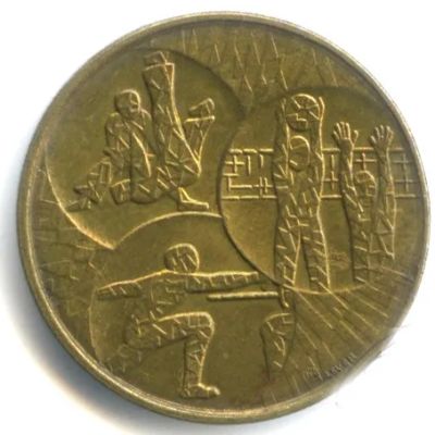 Лот: 24765292. Фото: 1. Бельгия 1978 жетон Олимпийский... Юбилейные