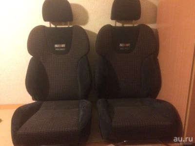 Лот: 13683448. Фото: 1. Пара передних сидений Recaro RallyArt... Детали тюнинга