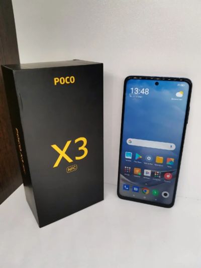 Лот: 17335632. Фото: 1. Смартфон Xiaomi POCO X3 NFC 6... Смартфоны