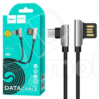 Лот: 18913779. Фото: 1. Кабель USB - MicroUSB Hoco U42... Дата-кабели, переходники