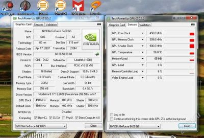 Лот: 864932. Фото: 1. 8400GS 256 Mb. Видеокарты