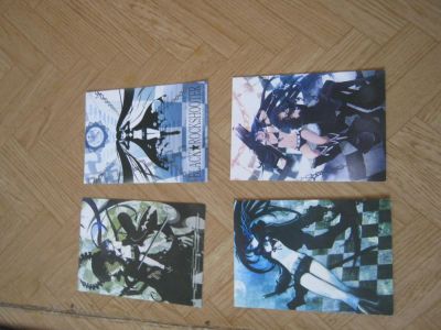 Лот: 4582803. Фото: 1. аниме открытки(блек рок шутер). Открытки, конверты