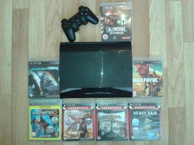 Лот: 3951211. Фото: 1. Playstation 3 super slim + жесткий... Игровые приставки, консоли