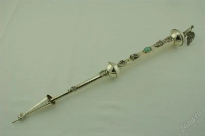 Лот: 2043961. Фото: 1. указка "орёл" сазиков 84 пр. Ювелирные изделия
