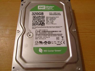 Лот: 2994636. Фото: 1. Жёсткий диск WD3200AZDX 320GB... Жёсткие диски (HDD)