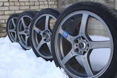 Лот: 11210226. Фото: 1. Rays Prodrive R18 GC05F Оригинал... Диски