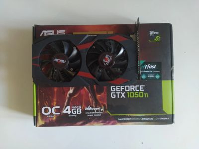 Лот: 17339059. Фото: 1. ASUS nVidia GeForce GTX 1050TI. Видеокарты
