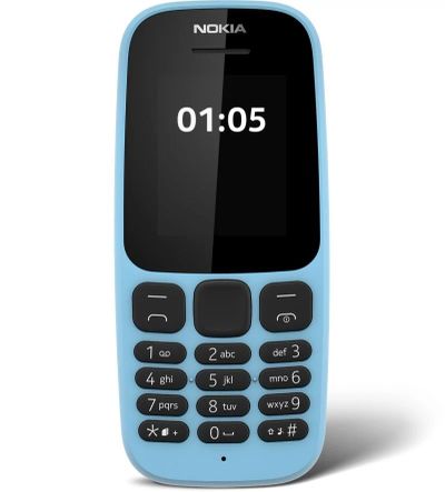 Лот: 13504457. Фото: 1. Мобильный телефон Nokia 105 Dual... Кнопочные мобильные телефоны