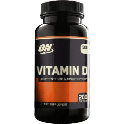 Лот: 9782250. Фото: 1. Vitamin D 200 капс. Optimum Nutrition... Спортивное питание, витамины
