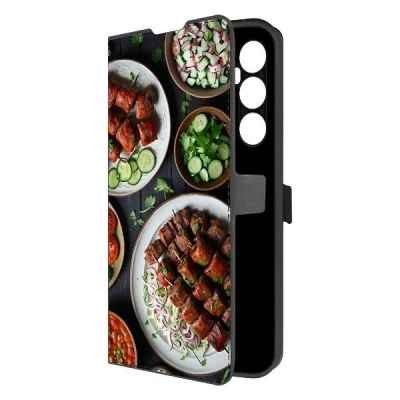 Лот: 25542952. Фото: 1. Чехол Krutoff Eco Book "Застолье... Чехлы, бамперы