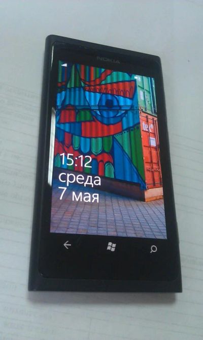 Лот: 4061210. Фото: 1. Nokia Lumia 800. Смартфоны