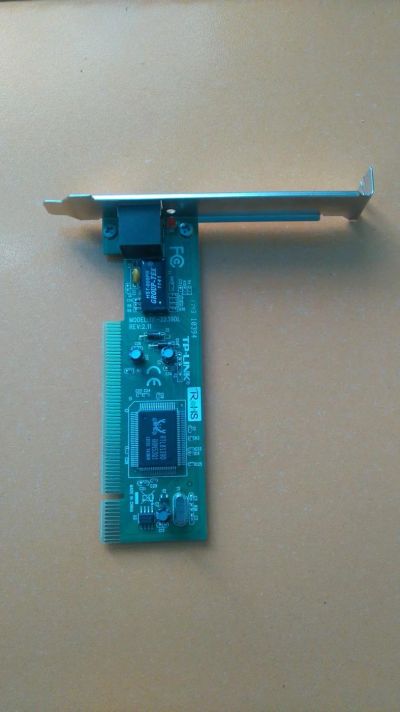 Лот: 9861801. Фото: 1. Сетевая карта LAN PCI TP-LINK... Сетевые карты