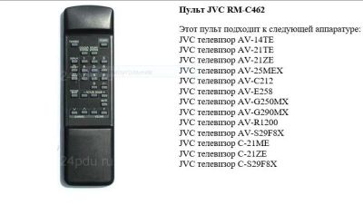 Лот: 7884424. Фото: 1. пульт для телевизора JVC. Другое (тв и видео)
