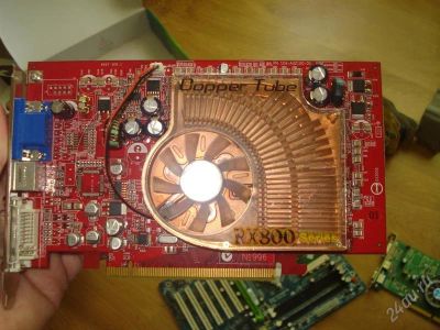 Лот: 842442. Фото: 1. MSI Radeon X800 392 Mhz PCI-E... Видеокарты