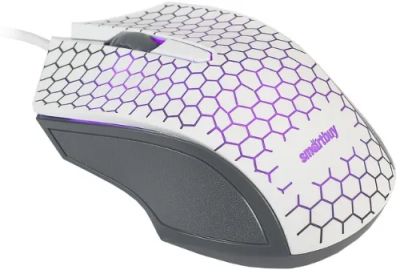 Лот: 25604299. Фото: 1. Мышь Smartbuy One 334 (SBM-334-W... Клавиатуры и мыши