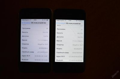 Лот: 5673884. Фото: 1. Продам или обменяю два iphone... Смартфоны