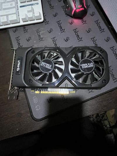Лот: 24927095. Фото: 1. Видеокарта Palit GTX1050Ti. Видеокарты