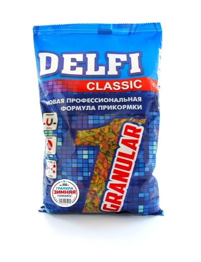 Лот: 21246069. Фото: 1. Прикормка "Delfi" зимняя гранула... Прикормки, приманки