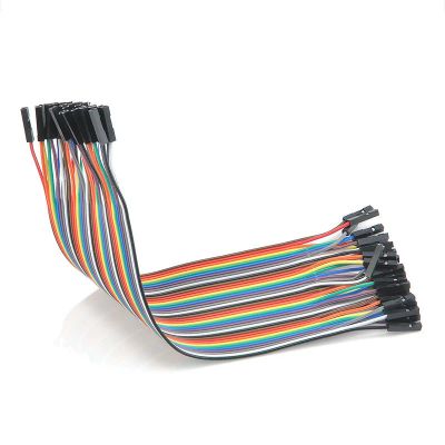 Лот: 10503267. Фото: 1. Шлейф 40 pin мама-мама 20 см Dupont... Микроконтроллеры
