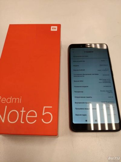 Лот: 13746562. Фото: 1. Смартфон Xiaomi Redmi Note 5 64Gb... Смартфоны