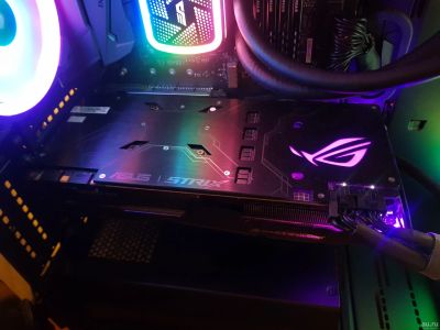 Лот: 15276337. Фото: 1. Видеокарта ASUS ROG STRIX GTX... Видеокарты