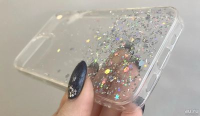 Лот: 18480830. Фото: 1. Чехол-накладка Glitter для Apple... Чехлы, бамперы