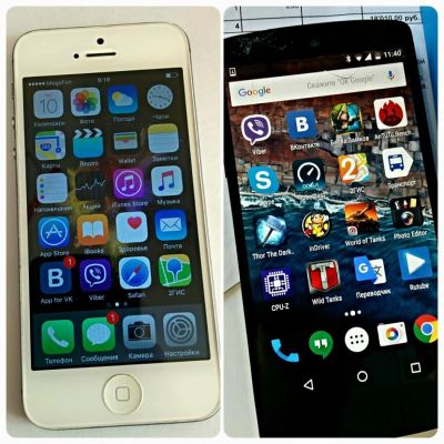 Лот: 7313546. Фото: 1. Iphone 5 / Nexus 5. Смартфоны